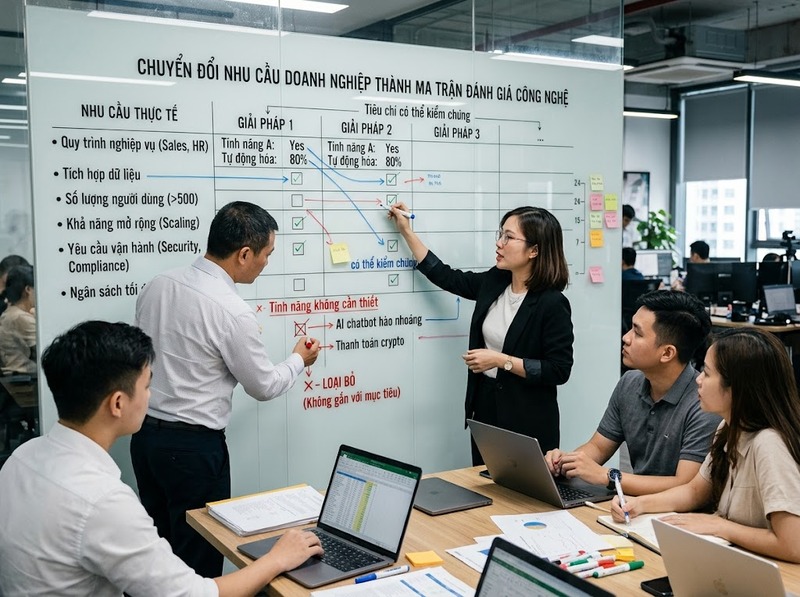 Vai trò của lựa chọn công nghệ trong giảm rủi ro và bảo đảm phù hợp dài hạn